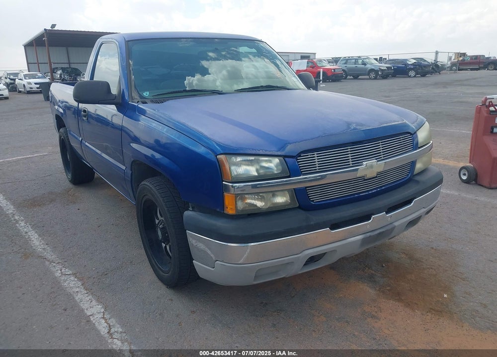 2004 CHEVROLET SILVERADO 1500 WORK TRUCK VIN: 1GCEC14X44Z308414