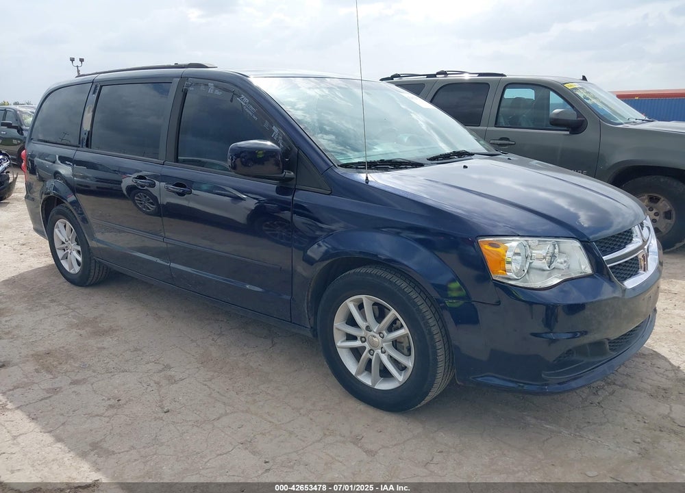 2016 DODGE GRAND CARAVAN SXT VIN: 2C4RDGCG2GR168333