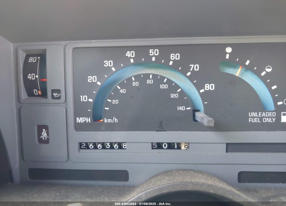 1993 CHEVROLET S TRUCK S10 VIN: 1GCCS14R8P8117858