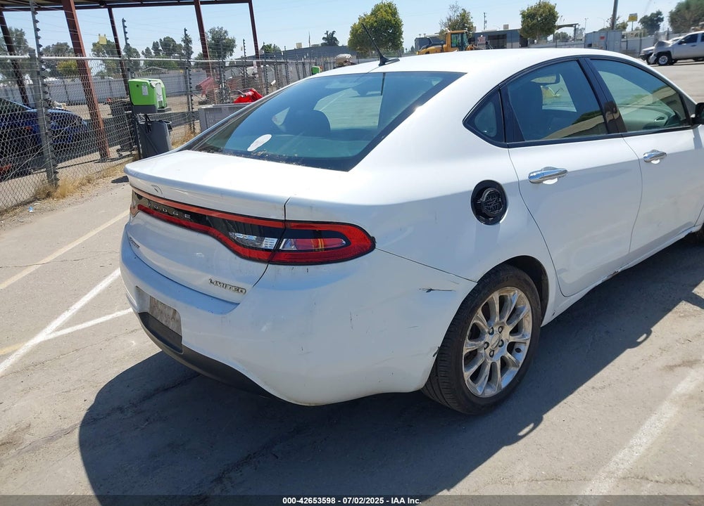 2013 DODGE DART VIN: 1C3CDFCA4DD147580