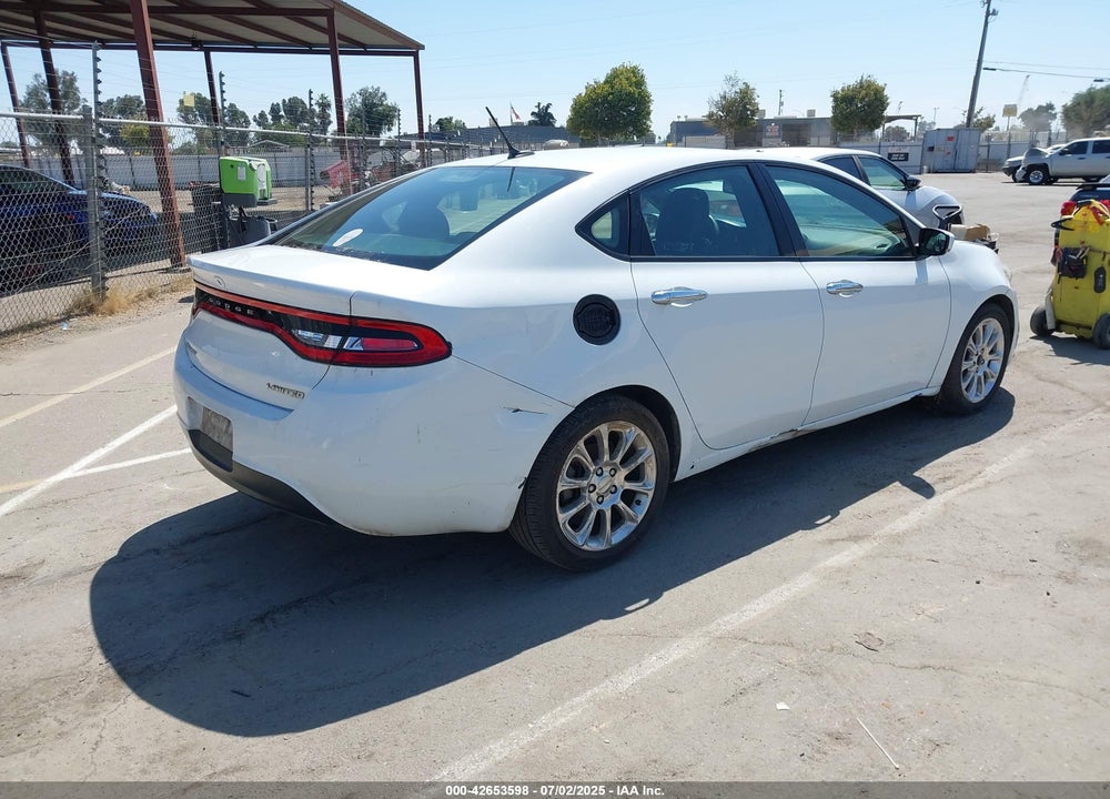 2013 DODGE DART VIN: 1C3CDFCA4DD147580