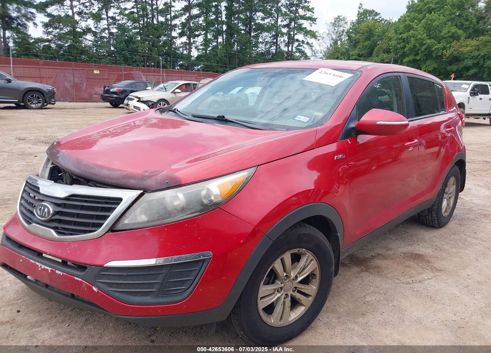 2011 KIA SPORTAGE VIN: KNDPBCA23B7095593