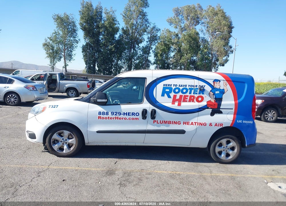 2022 RAM PROMASTER CITY CARGO VAN VIN: ZFBHRFABXN6W17327