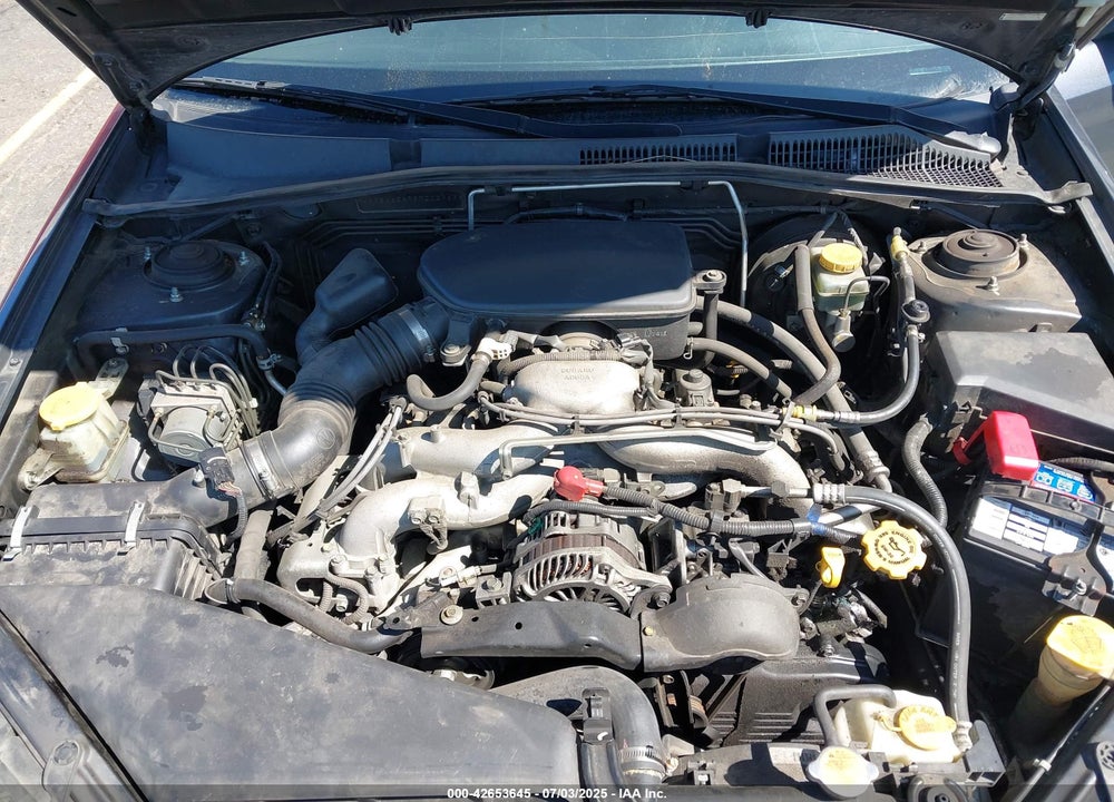 2008 SUBARU LEGACY 2.5I LIMITED VIN: 4S3BL626787202163