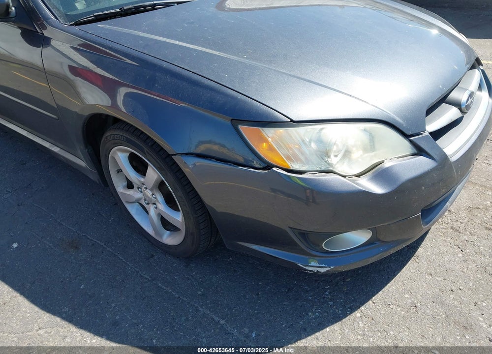 2008 SUBARU LEGACY 2.5I LIMITED VIN: 4S3BL626787202163