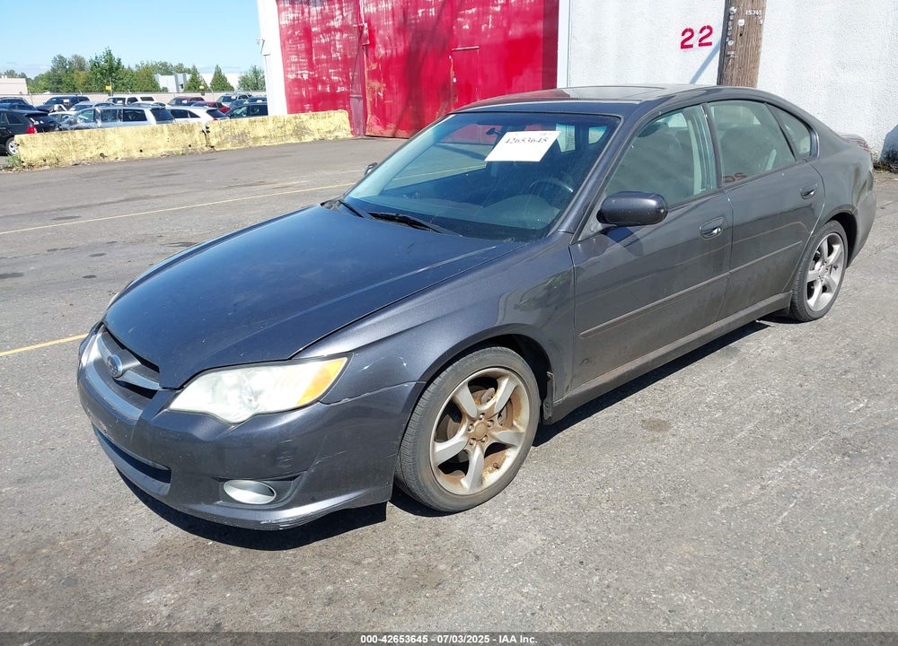 2008 SUBARU LEGACY 2.5I LIMITED VIN: 4S3BL626787202163