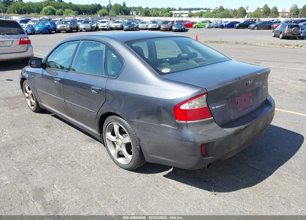 2008 SUBARU LEGACY 2.5I LIMITED VIN: 4S3BL626787202163
