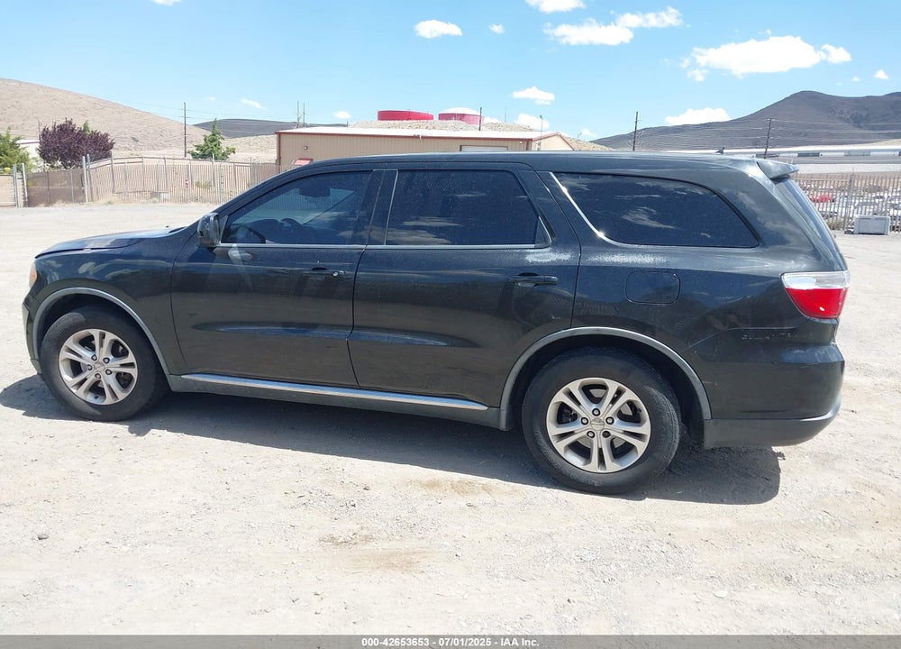 2012 DODGE DURANGO VIN: 1C4RDJAG0CC206726
