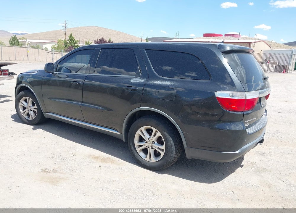 2012 DODGE DURANGO VIN: 1C4RDJAG0CC206726