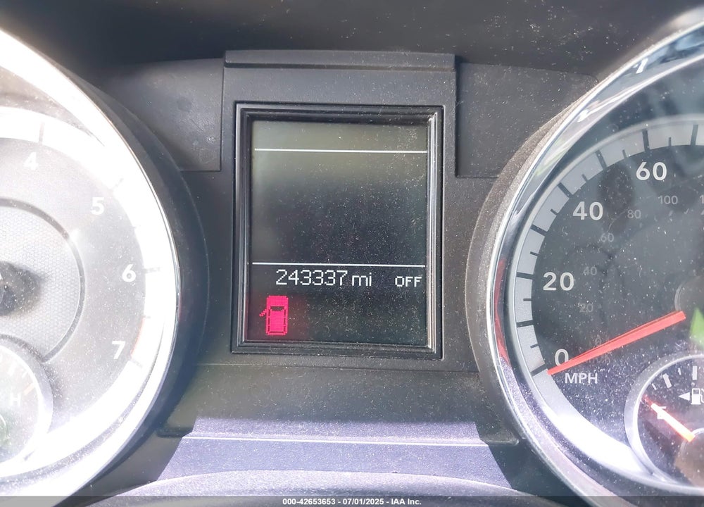 2012 DODGE DURANGO VIN: 1C4RDJAG0CC206726