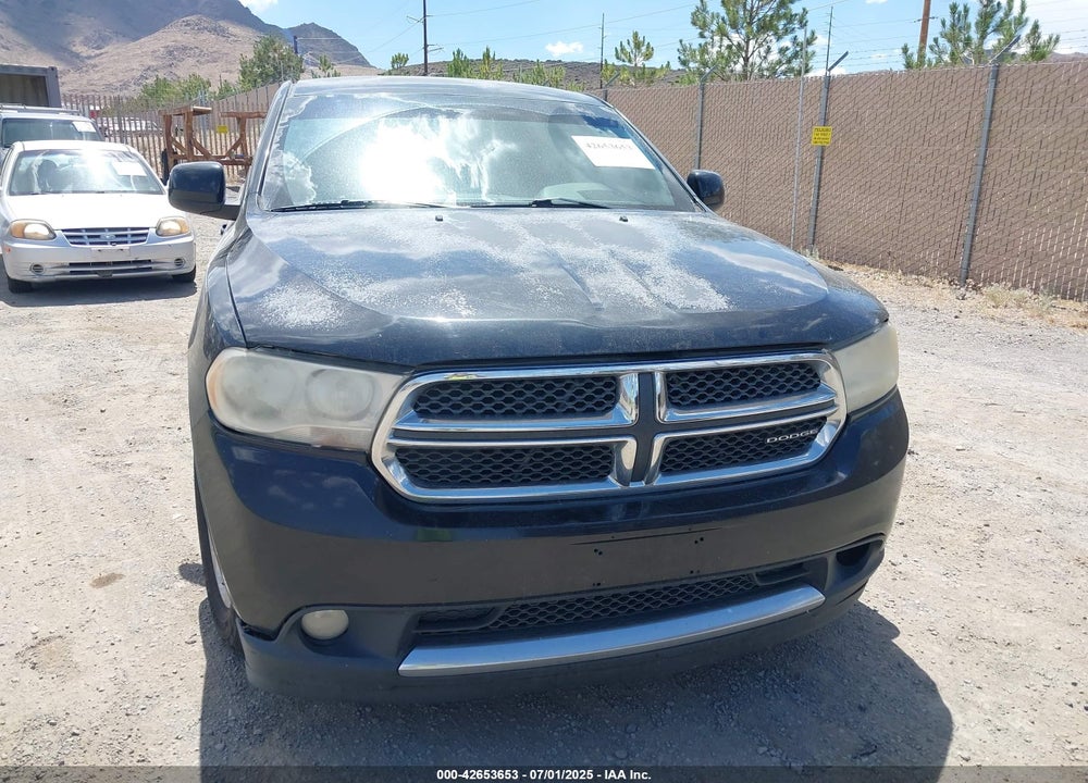 2012 DODGE DURANGO VIN: 1C4RDJAG0CC206726
