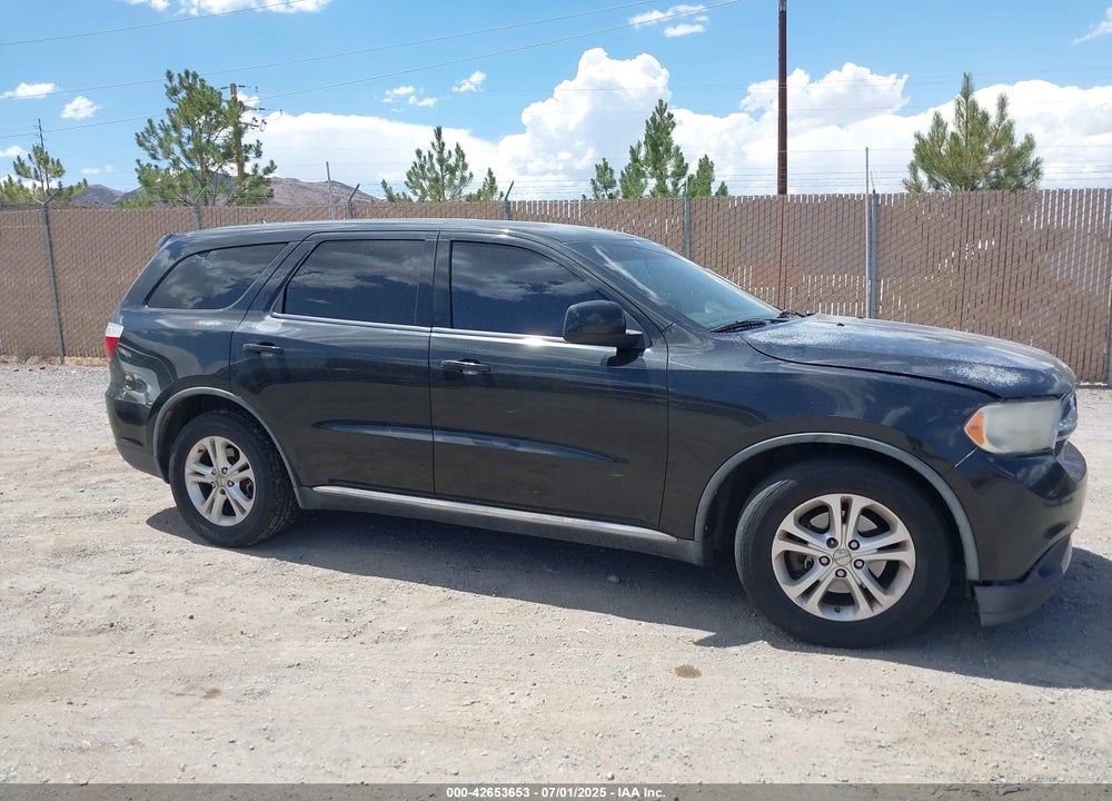 2012 DODGE DURANGO VIN: 1C4RDJAG0CC206726