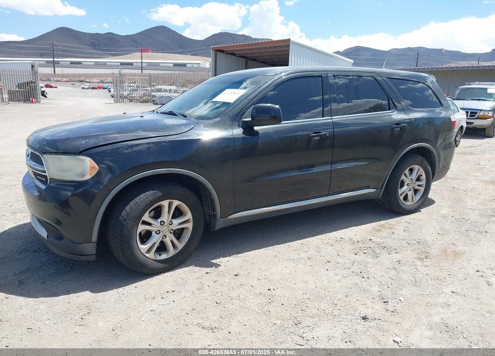2012 DODGE DURANGO VIN: 1C4RDJAG0CC206726