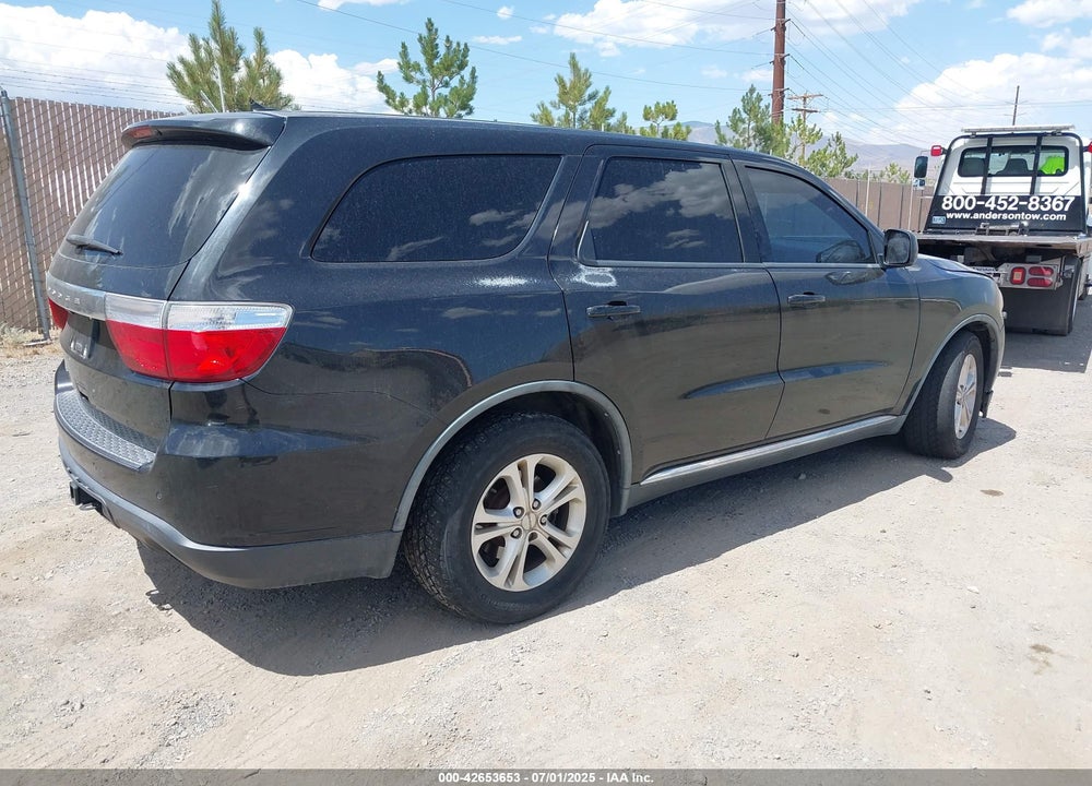 2012 DODGE DURANGO VIN: 1C4RDJAG0CC206726