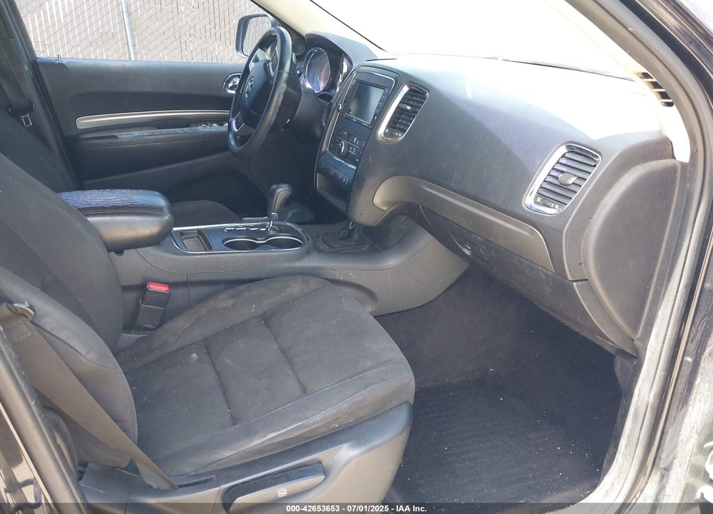 2012 DODGE DURANGO VIN: 1C4RDJAG0CC206726