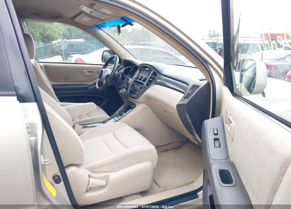 2003 TOYOTA HIGHLANDER VIN: JTEGD21A130063341