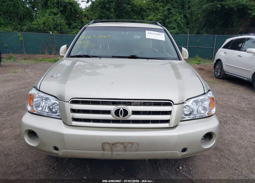 2003 TOYOTA HIGHLANDER VIN: JTEGD21A130063341
