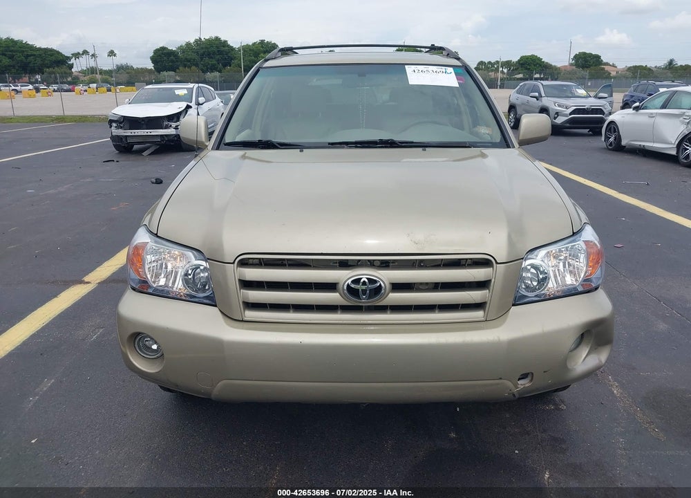 2006 TOYOTA HIGHLANDER VIN: JTEGP21A260102451