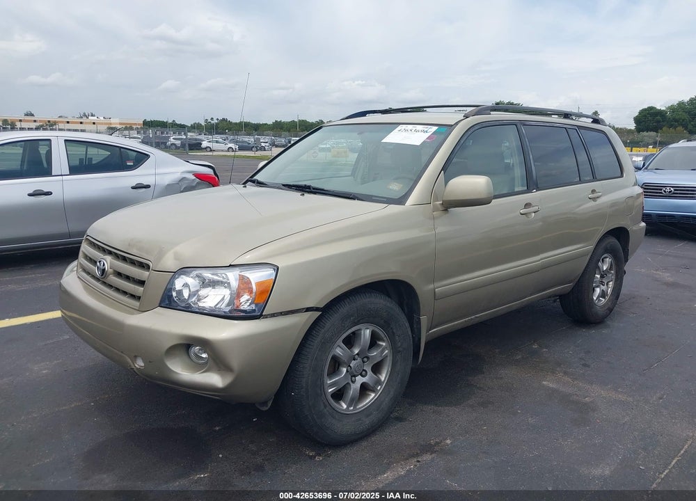 2006 TOYOTA HIGHLANDER VIN: JTEGP21A260102451