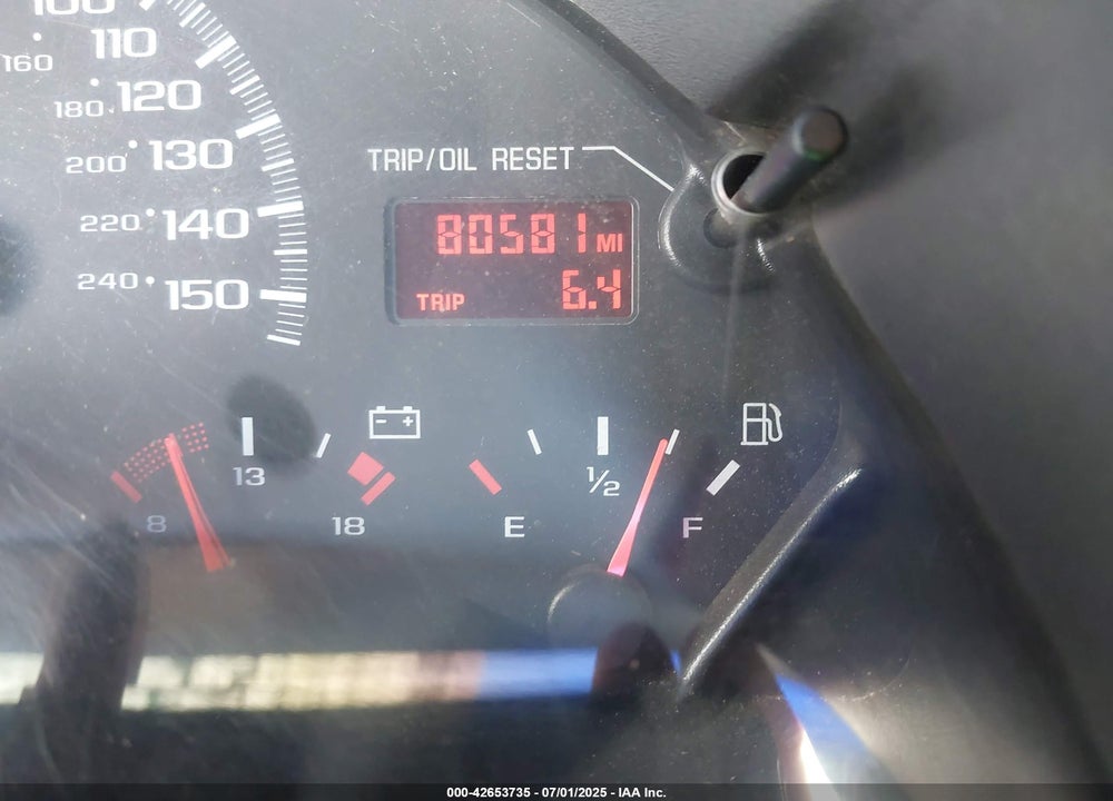 2000 CHEVROLET CAMARO Z28 VIN: 2G1FP22G9Y2126484