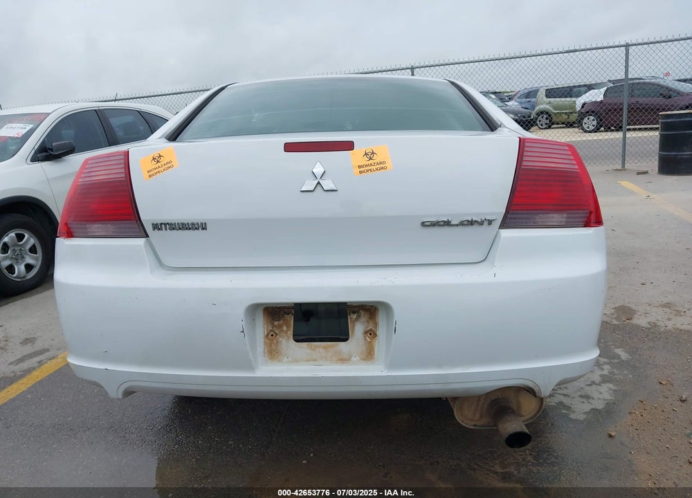 2008 MITSUBISHI GALANT DE VIN: 4A3AB26F28E017898