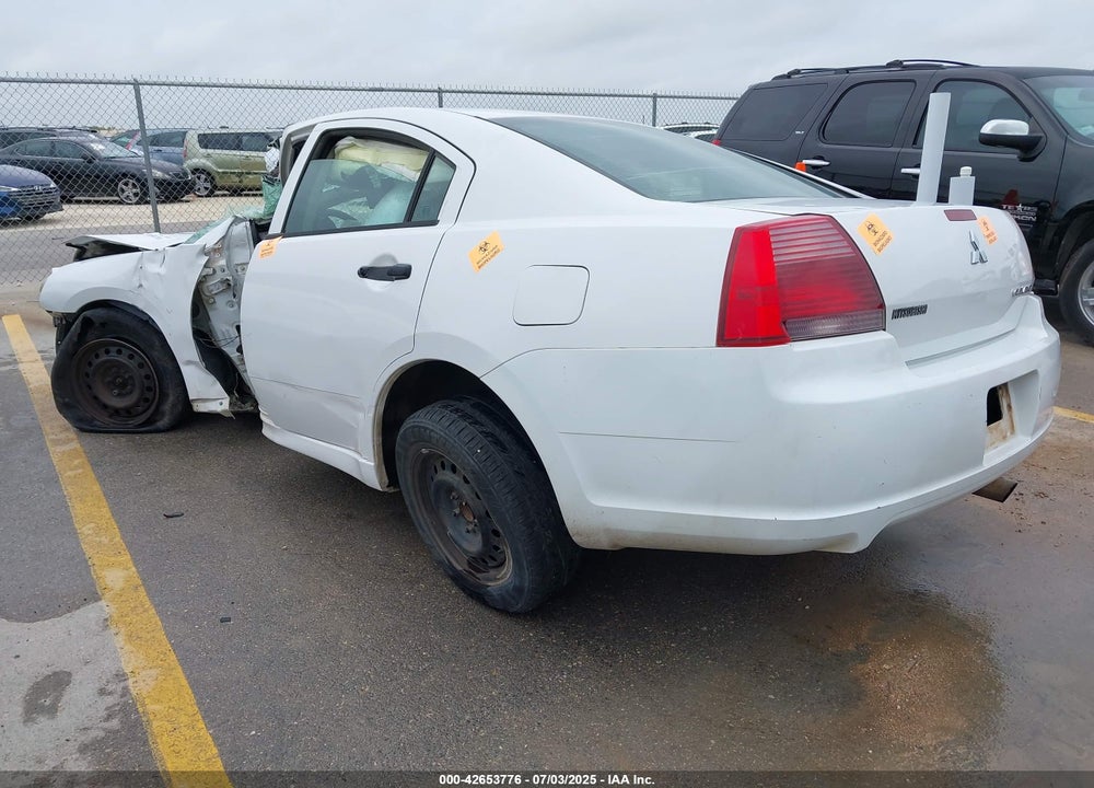 2008 MITSUBISHI GALANT DE VIN: 4A3AB26F28E017898