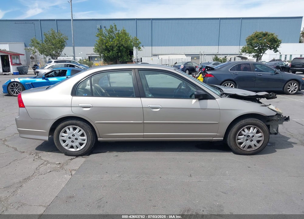 2005 HONDA CIVIC LX VIN: 2HGES16565H514643