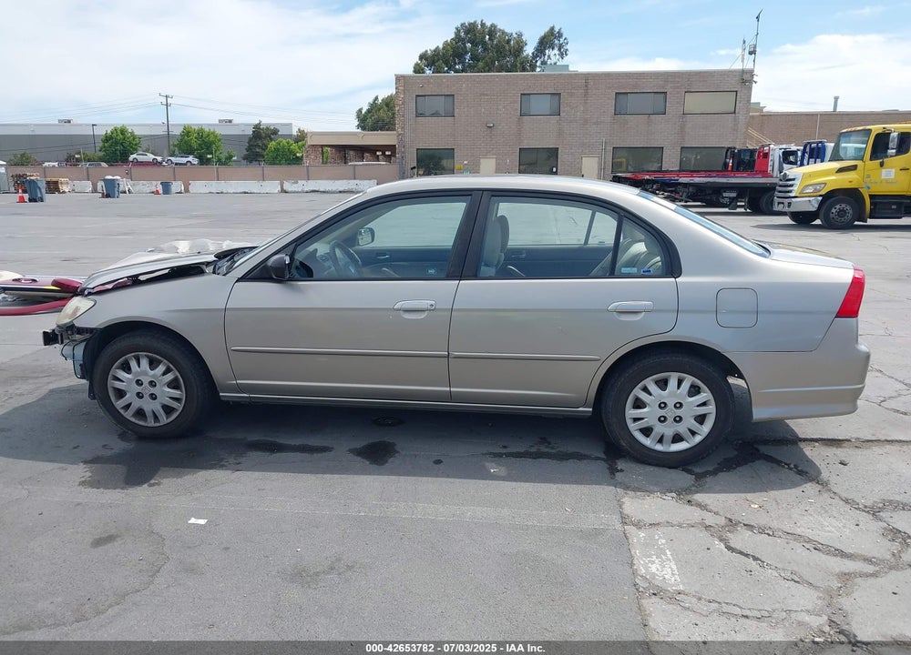 2005 HONDA CIVIC LX VIN: 2HGES16565H514643