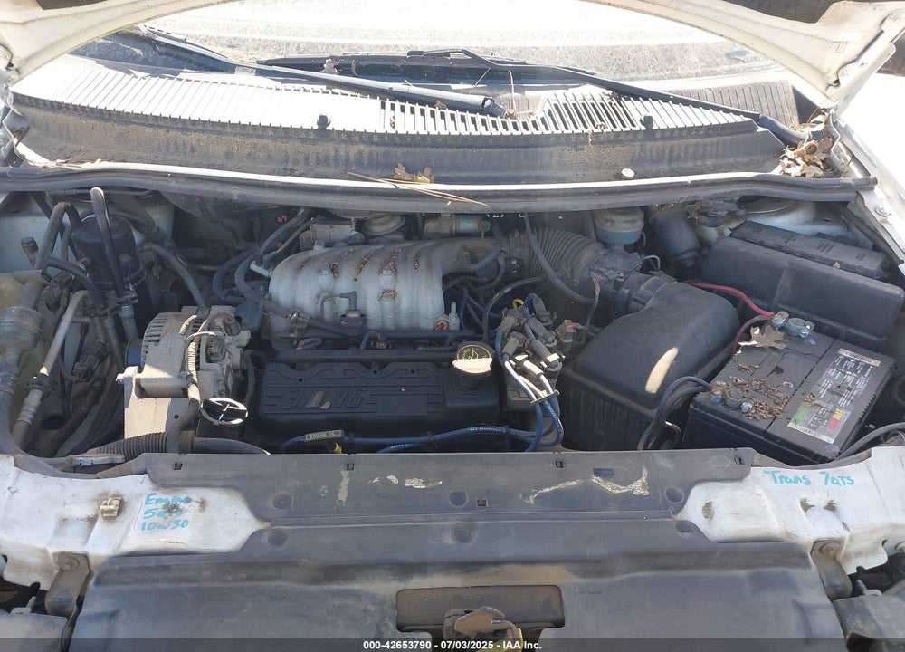 1998 FORD WINDSTAR BASE 3.0/GL VIN: 2FMZA51U8WBE52834