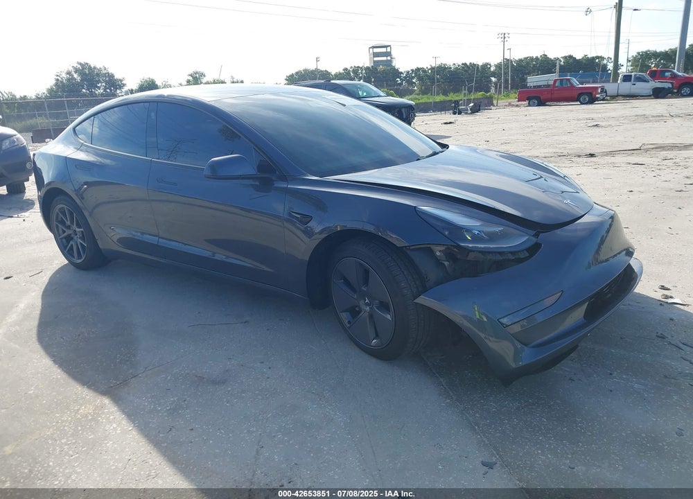 2022 TESLA MODEL 3 LONG RANGE DUAL MOTOR ALL-WHEEL DRIVE VIN: 5YJ3E1EB7NF103682