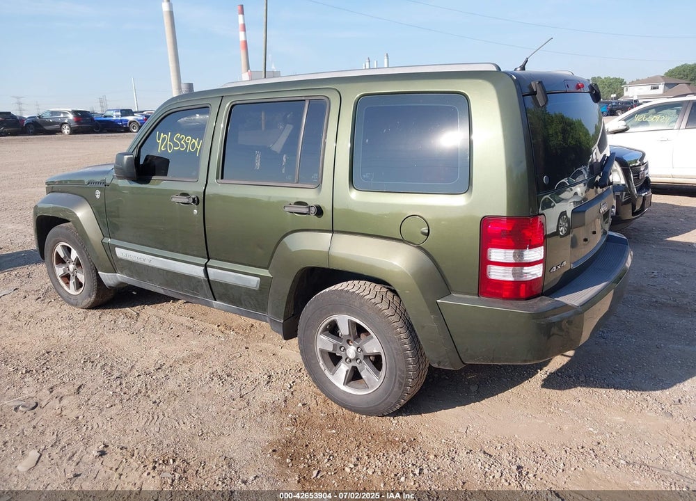 2008 JEEP LIBERTY VIN: 1J8GN28KX8W160633