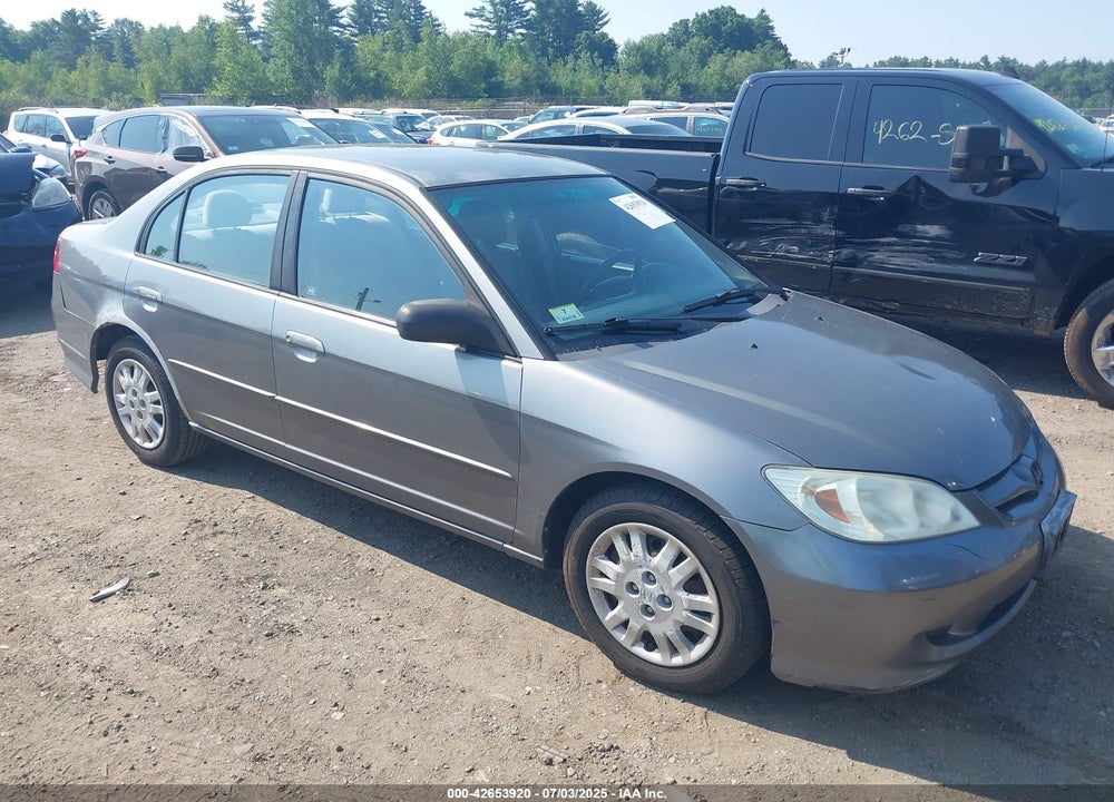 2005 HONDA CIVIC LX VIN: 2HGES15515H628924