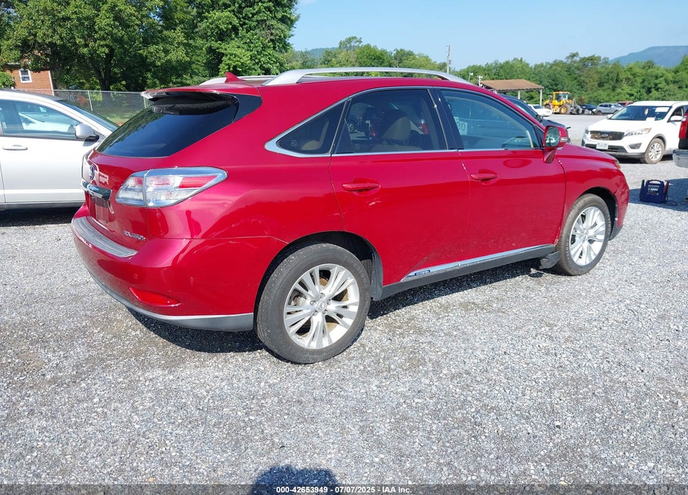 2012 LEXUS RX450H VIN: JTJBC1BAXC2049207