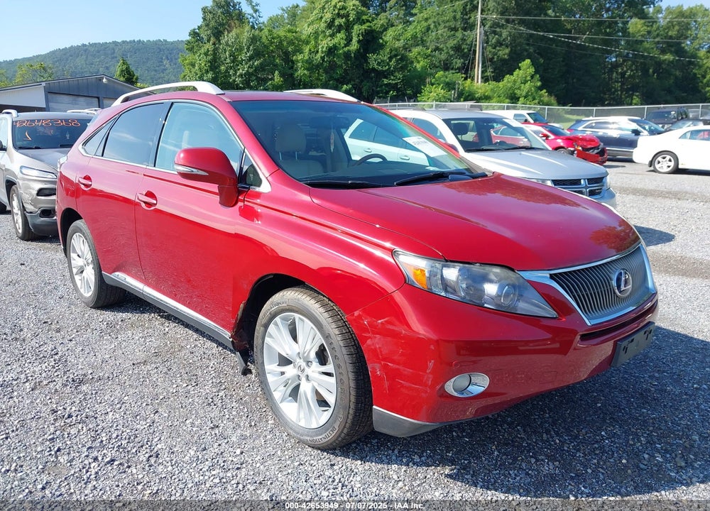2012 LEXUS RX450H VIN: JTJBC1BAXC2049207