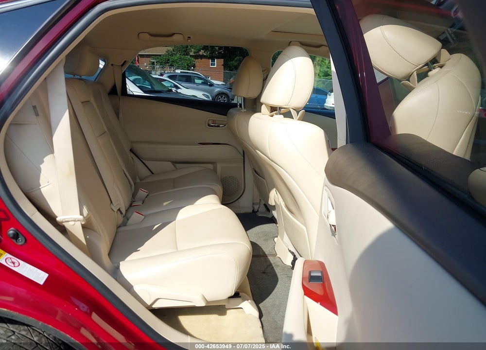 2012 LEXUS RX450H VIN: JTJBC1BAXC2049207