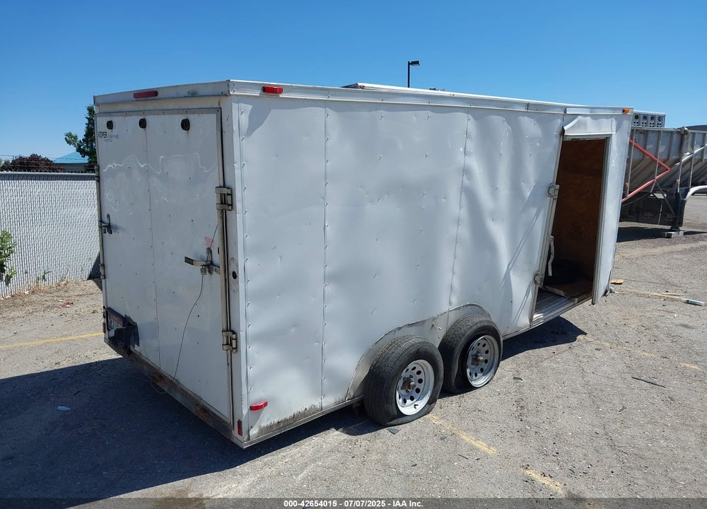 2018 TRIPLE R 8X14 TRAILER VIN: 59N1E1429JB008875