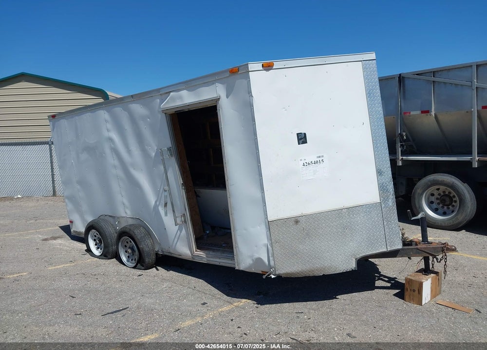 2018 TRIPLE R 8X14 TRAILER VIN: 59N1E1429JB008875