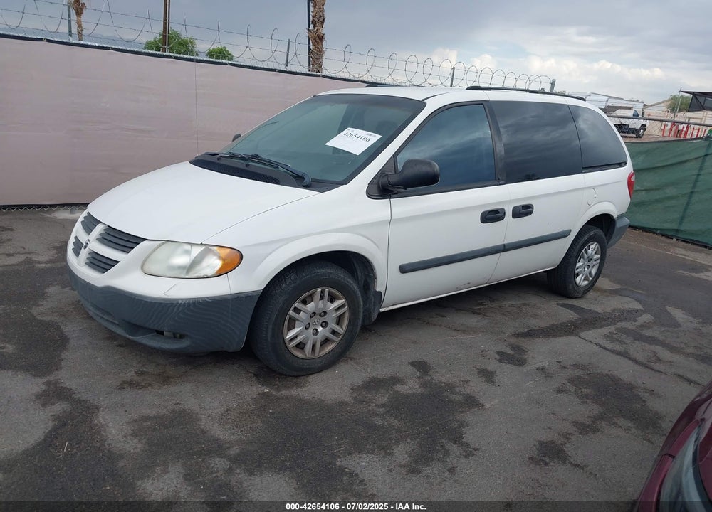 2005 DODGE CARAVAN SE VIN: 1D4GP25R65B329135