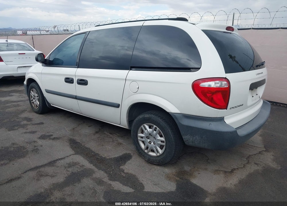 2005 DODGE CARAVAN SE VIN: 1D4GP25R65B329135