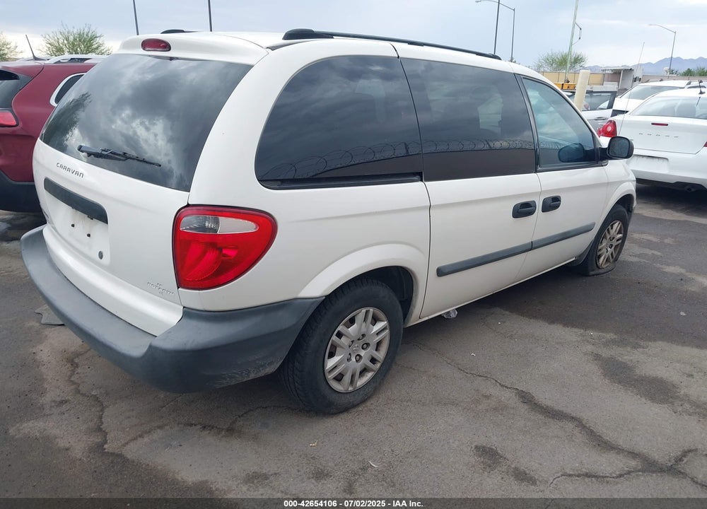 2005 DODGE CARAVAN SE VIN: 1D4GP25R65B329135