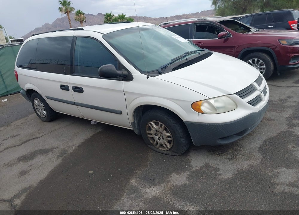 2005 DODGE CARAVAN SE VIN: 1D4GP25R65B329135