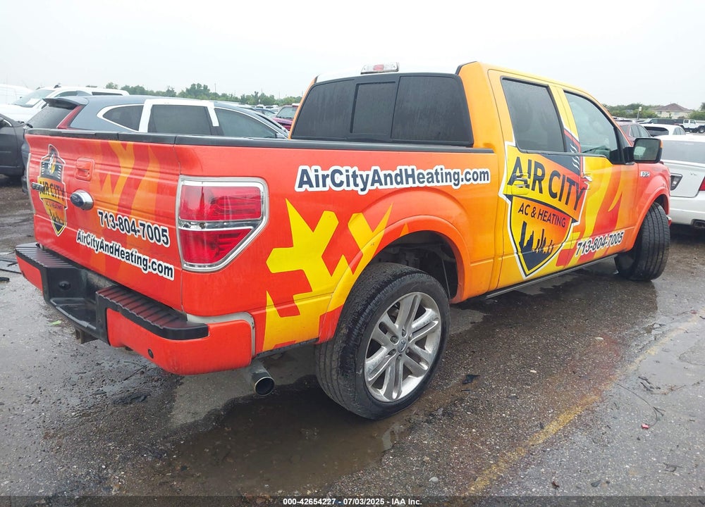 2014 FORD F-150 LIMITED VIN: 1FTFW1CT4EFB46460