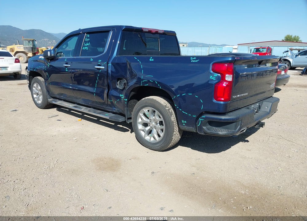 2021 CHEVROLET SILVERADO 1500 VIN: 1GCUYHEDXMZ282198