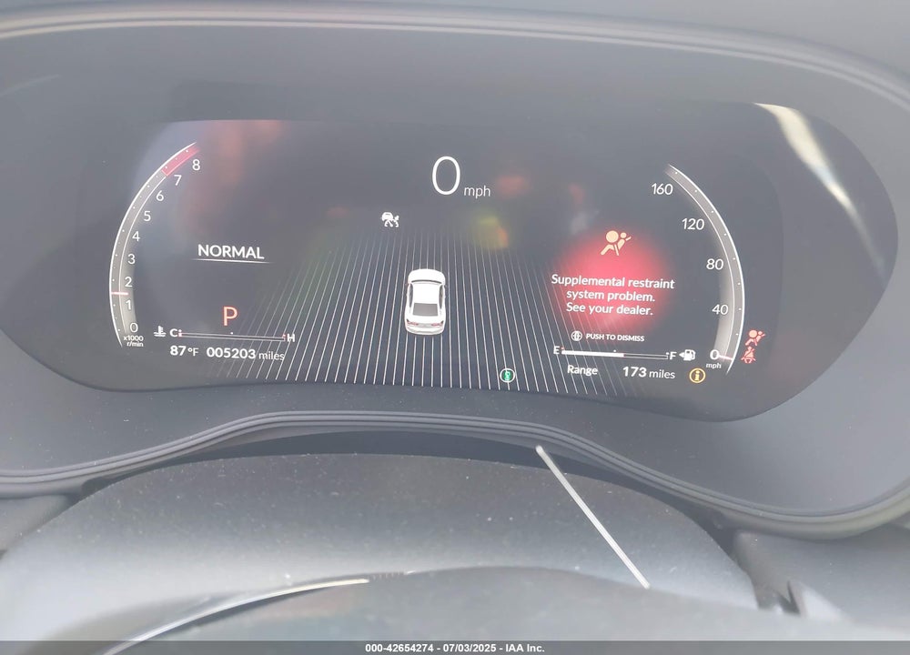 2025 ACURA TLX A-SPEC PACKAGE VIN: 19UUB6F50SA002430