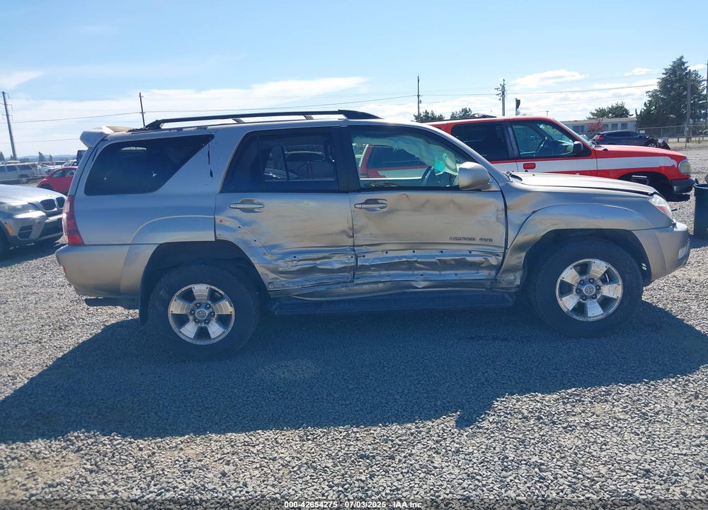 2005 TOYOTA 4RUNNER LIMITED V8 VIN: JTEBT17R750048558