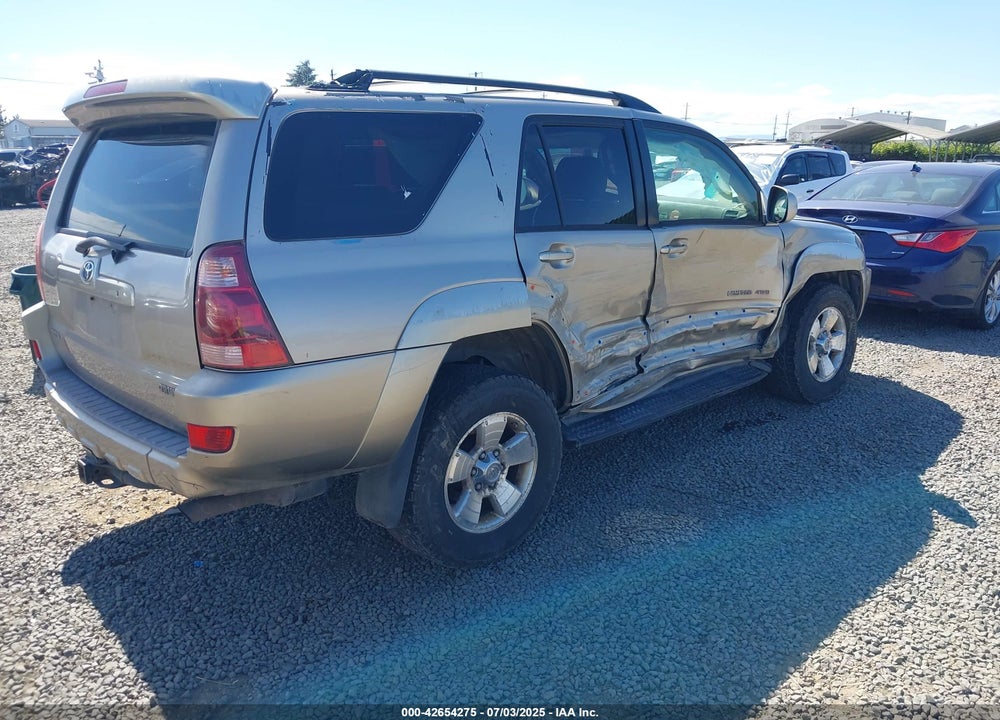 2005 TOYOTA 4RUNNER LIMITED V8 VIN: JTEBT17R750048558