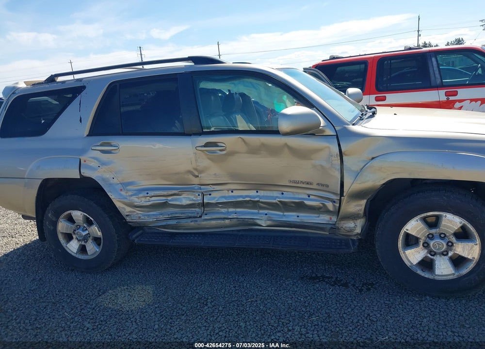 2005 TOYOTA 4RUNNER LIMITED V8 VIN: JTEBT17R750048558