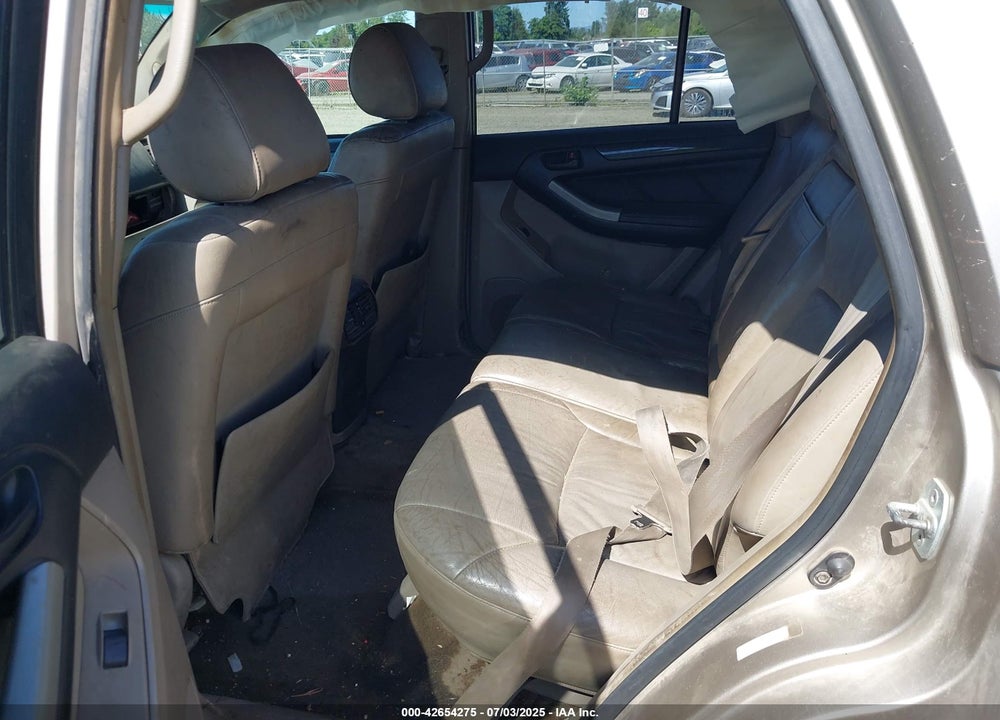 2005 TOYOTA 4RUNNER LIMITED V8 VIN: JTEBT17R750048558