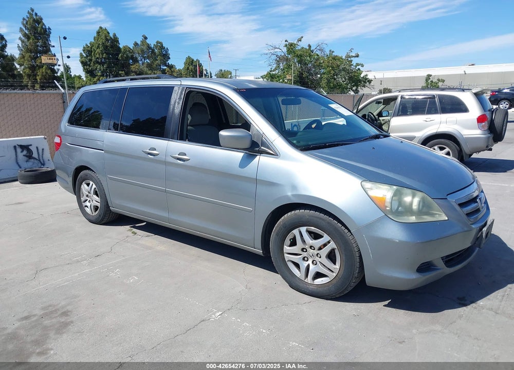 2007 HONDA ODYSSEY EX VIN: 5FNRL384X7B044025