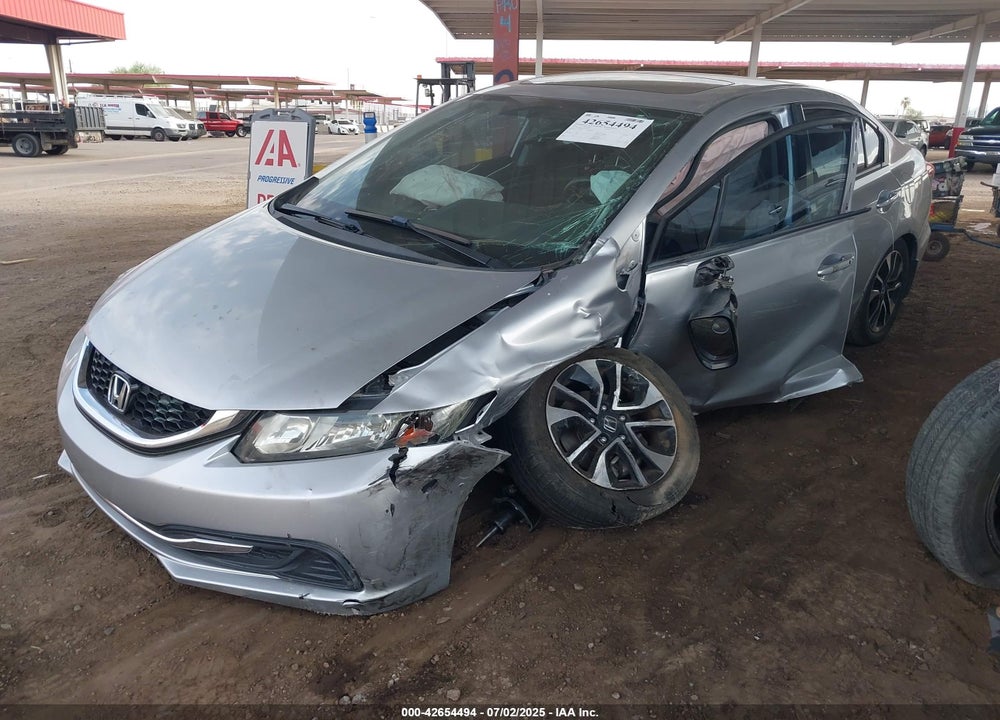 2014 HONDA CIVIC VIN: 19XFB2F8XEE051016